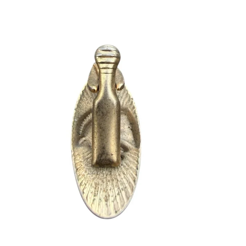 Mid-Century Etruscan Style Brass Horse Tie Clip Made In USA - Picture 7 of 7